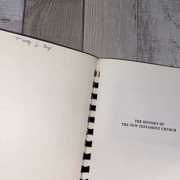 The history of the New Testament Church, volume one spiral bound vintage - Picture 4 of 11